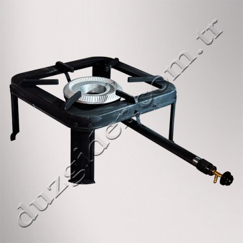 Döküm Dört Ayaklı Ocak Takım Sahra Tek Yanış