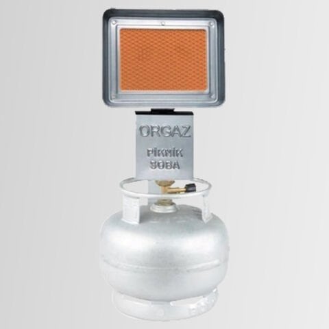 Orgaz SB-600 Dedantörlü Kamp Isıtıcısı Piknik Tüp Üstü Sobası