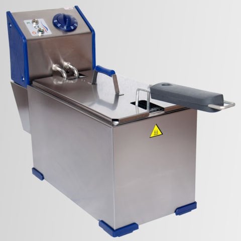 Elektrikli 2500 WATT 3 Litre 1/3' Tek Gastronom Küvetli Fritöz