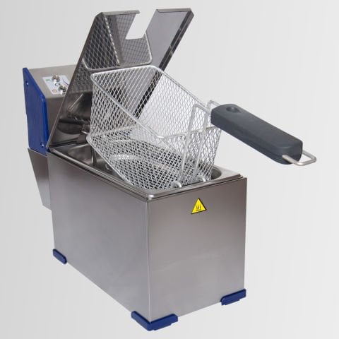 Elektrikli 2500 WATT 3 Litre 1/3' Tek Gastronom Küvetli Fritöz