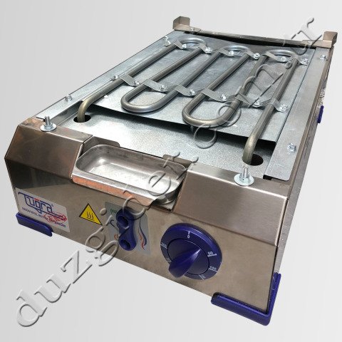 TUĞRA 30 cm Elektrikli Döküm Izgara