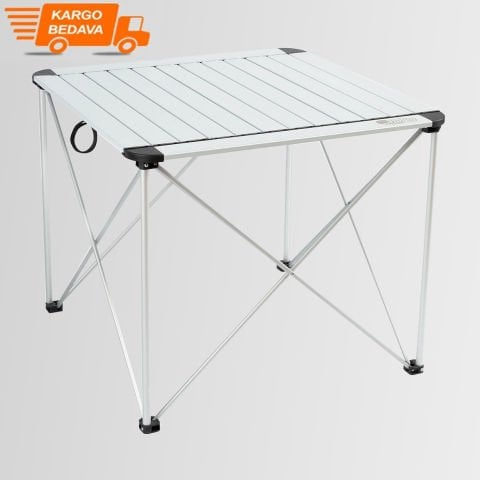 FUNKY CHAIRS Titanium Katlanabilir Çantalı Alüminyum Kamp ve Piknik Masası 68*68*57