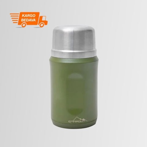 Nurgaz Campout  Çift Katmanlı Yemek Ve Buz Termosu 600 ml