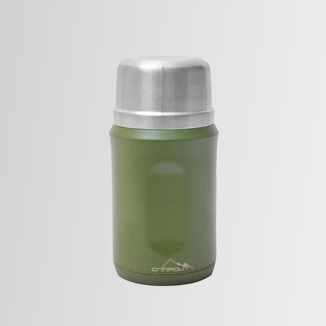 Nurgaz Campout  Çift Katmanlı Yemek Ve Buz Termosu 600 ml YEŞİL