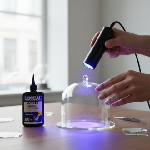 Loxeal UV 30-24 Yüksek Mukavemetli UV Cam Yapıştırıcısı 50 ML