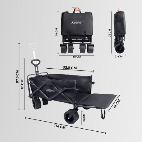 Orcamp Rover Katlanır Kamp Arabası Vagon Out-2380