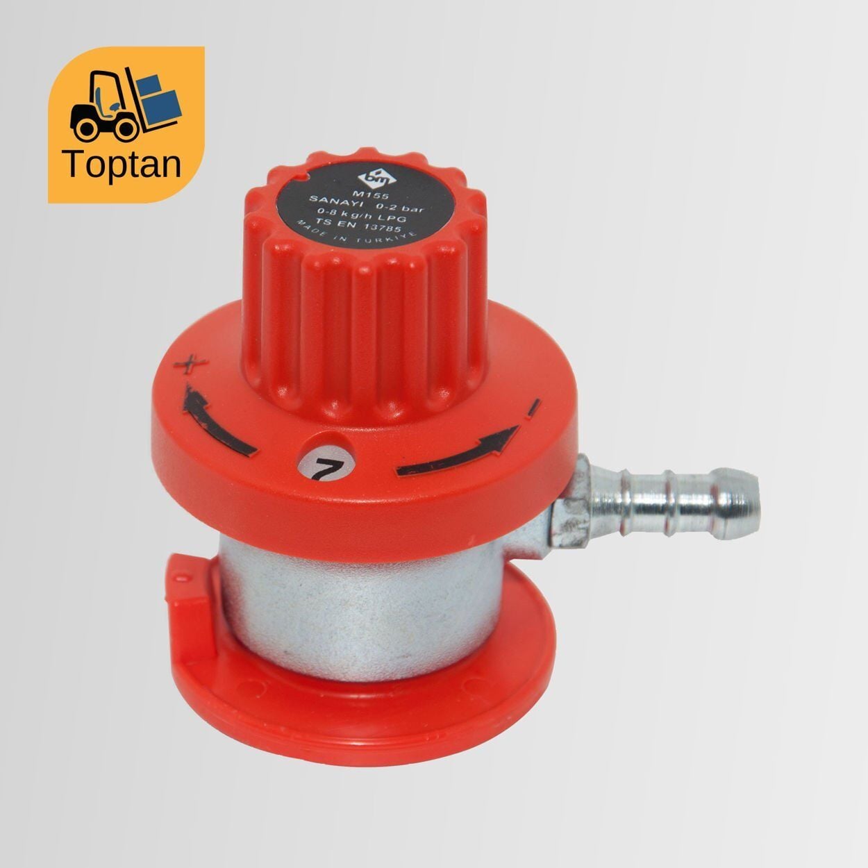 Şişman Yüksek Basınç Numaralı LPG Sanayi Regülatörü Dedantör Büro Mekaniker ( T )