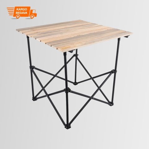 Orcamp Ahşap Kamp Masası Katlanabilir  OUT-2090