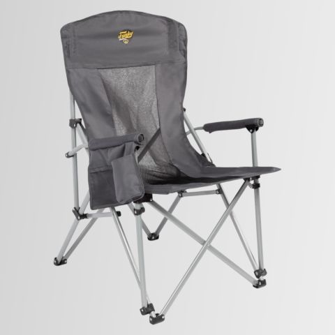 FUNKY CHAIRS Big Small Kamp Sandalyesi Çantalı Katlanabilir GRİ