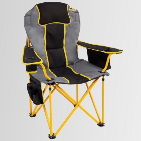 FUNKY CHAIRS Big Boy Katlanabilir XL Kamp Sandalyesi - Gri