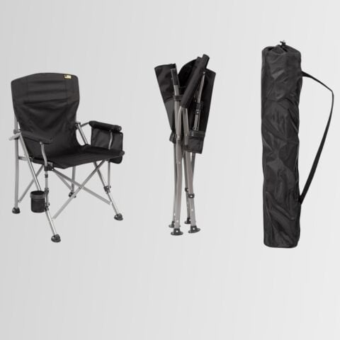 FUNKY CHAIRS River Side Katlanabilir Kamp Sandalyesi SİYAH