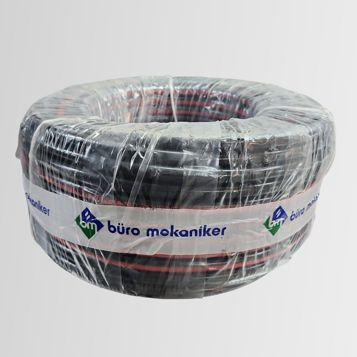 BM Tüpgaz (LPG) Hortumu Örgülü - 8 MM - SİYAH (AMBER) 50 MT (1 TOP)