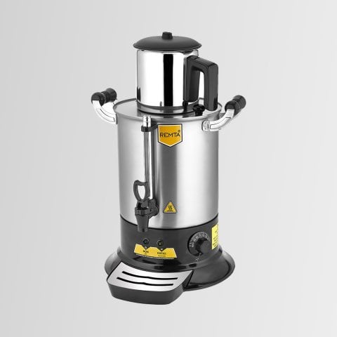 PT11 Remta Elektrikli Platin Model Tek Demlikli Çay Makinesi 9 lt (Demlik Dahil)