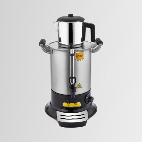 PT11 Remta Elektrikli Platin Model Tek Demlikli Çay Makinesi 9 lt (Demlik Dahil)