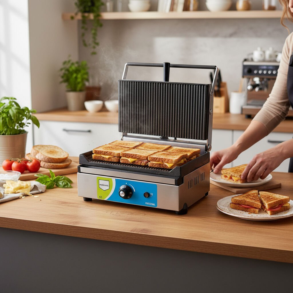 Midinoks MD.R71 12 Dilim Döküm Tost Makinası Elektrikli 1700 W