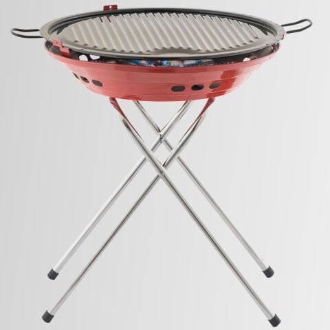Orgaz GR-810/3 Çapraz Ayaklı Tüplü Dumansız Mangal Saç Grill
