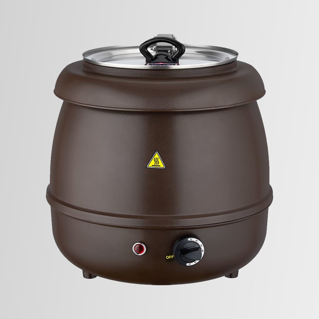 Remta CB11 Elektrikli Çorba Kazanı Pot Benmari Isıtıcı 9 lt Elegance Bakır