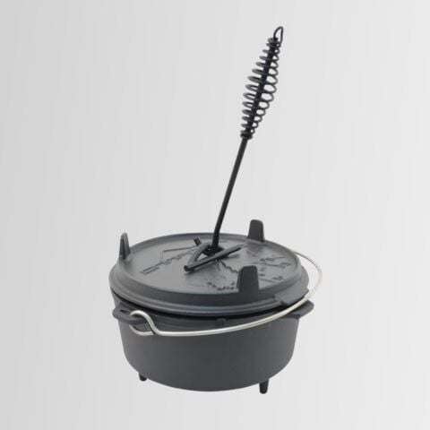 Nurgaz 10 inç Döküm Tencere  NG 191-10