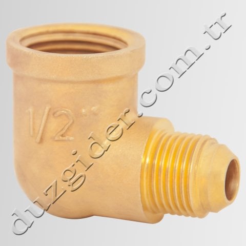 3/8'-1/2' Konik Dirsek Rekorsuz