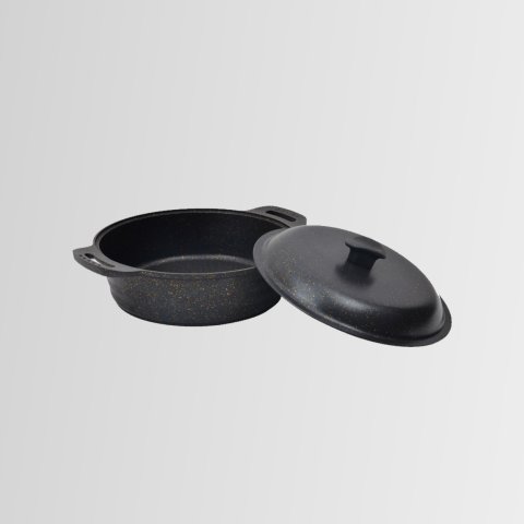 Nurgaz NG-178 Granit Döküm Kamp Tenceresi 28 Cm