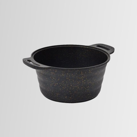 Nurgaz NG-179 Granit Döküm Kamp Tenceresi 24 Cm