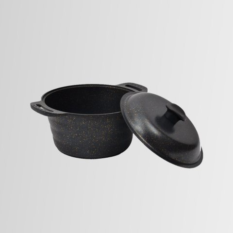 Nurgaz NG-179 Granit Döküm Kamp Tenceresi 24 Cm