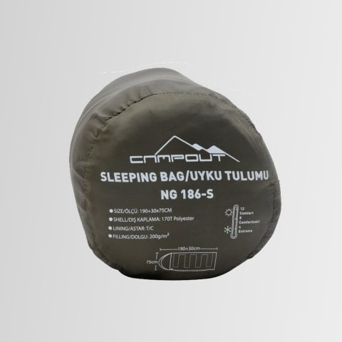 Nurgaz Campout NG-186-S Kamp Uyku Tulumu