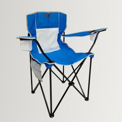 Madfox Harbor Katlanır Kamp Sandalyesi MAVİ