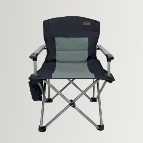 Madfox Journey Katlanır Kamp Sandalyesi Siyah/Gri