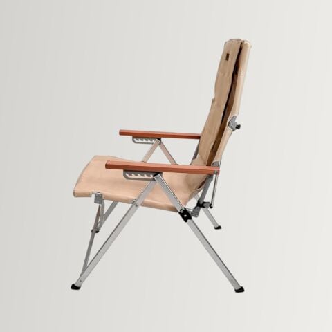 Madfox Haven 6 Kademeli Katlanır Kamp Sandalyesi Bej