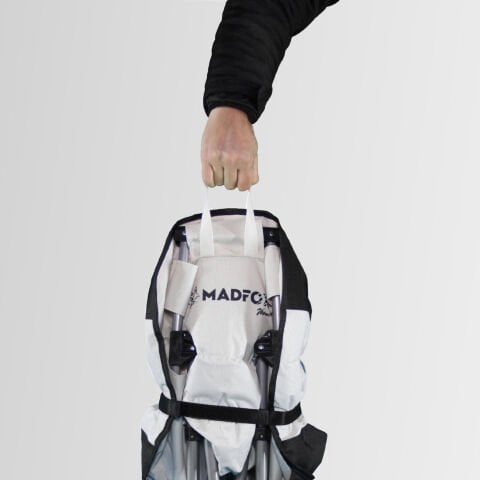 Madfox Moonchair Deluxe Katlanır Kamp Sandalyesi Siyah/Gri