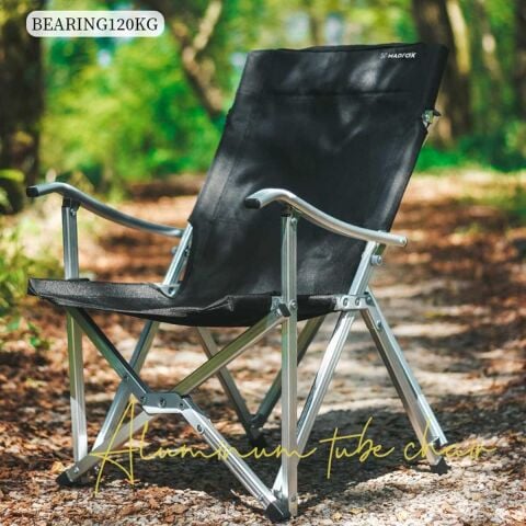 Madfox Dachuan Katlanır Kamp Sandalyesi Siyah