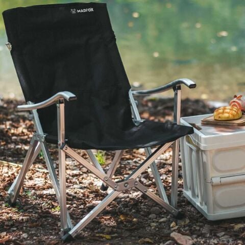 Madfox Dachuan Katlanır Kamp Sandalyesi Siyah