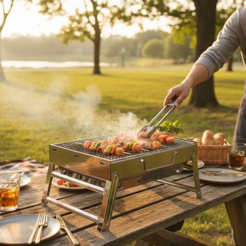 Madfox Roadtrip Portatif Katlanır BBQ Mangal