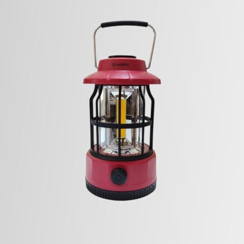 Madfox Brand Glamping Kamp Lambası 400 Lümen Kırmızı