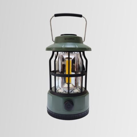 Madfox Brand Glamping Kamp Lambası 400 Lümen Yeşil