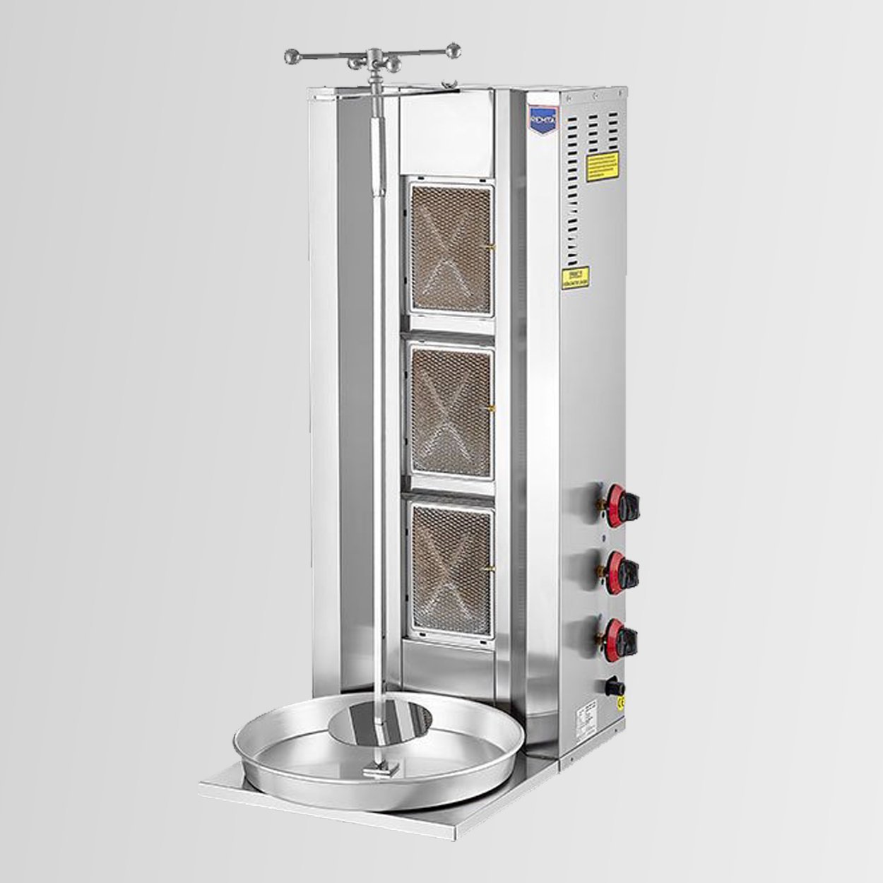 Remta D06 3 Radyanlı Sönme Emniyetli Gazlı (CE) Döner Ocağı