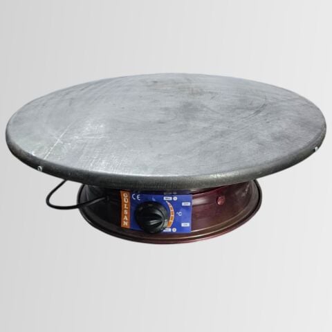 Gülsan 55 cm Elektrikli Katmer - Gözleme - Yufka - Kara Saç Termostatlı