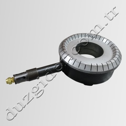 22 cm Sahra Tek Yanış Doğalgaz Brülör Takım