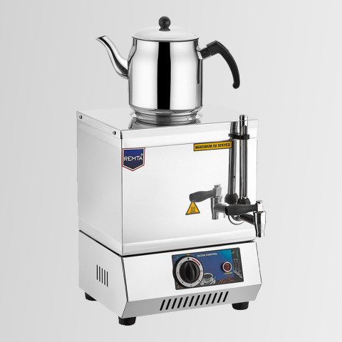 Remta EP01 15 Model Tek Demlikli Elektrikli Pleytsiz Çay Ocağı - Kahveci Takımı 13 lt 1500 W