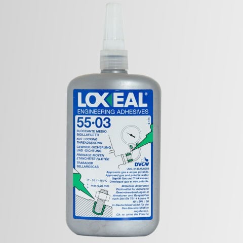 55-03 250 ml Loxeal Somun Kenetleme Orta Mukavemet
