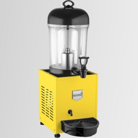 Remta ST18 Tekli Mini Şerbet Soğutucu 7 lt Sarı