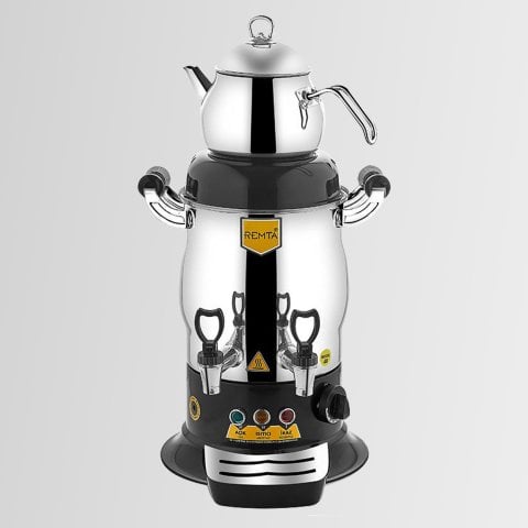 Remta R25 Mini Çift Demlikli Elektrikli Çay Makinesi Semaver 5 lt 900 W