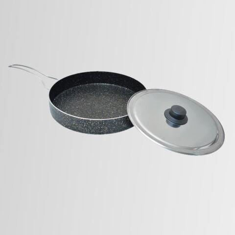 Nurgaz Campout NG-C065 Granit Döküm Kamp Balık Tavası 28 CM