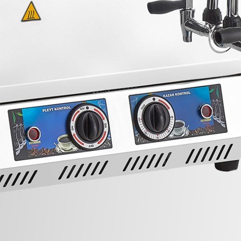 Remta K31 30 Model İki Demlikli Pleytli Elektrikli Çay Ocağı - Kahveci Takımı 23 lt 3000 W
