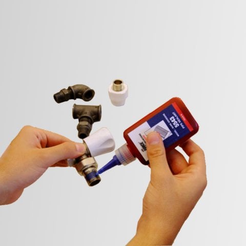 EMS FORCE 5543 Boru Dişli Macun Sızdırmazlık Elemanı Teflon Sıvı Conta Keten 250 ML