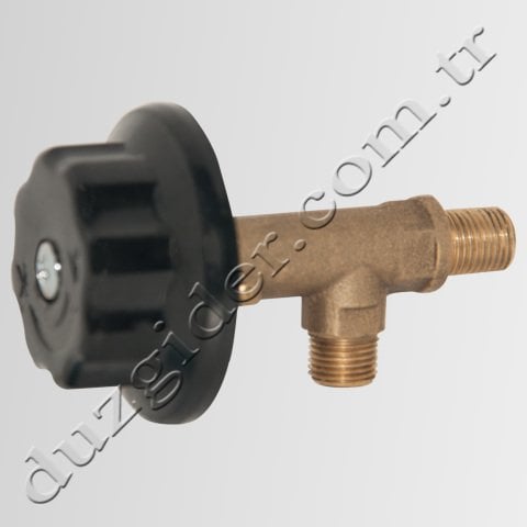 1/8' Köşegaz Ara Musluk İnce Diş