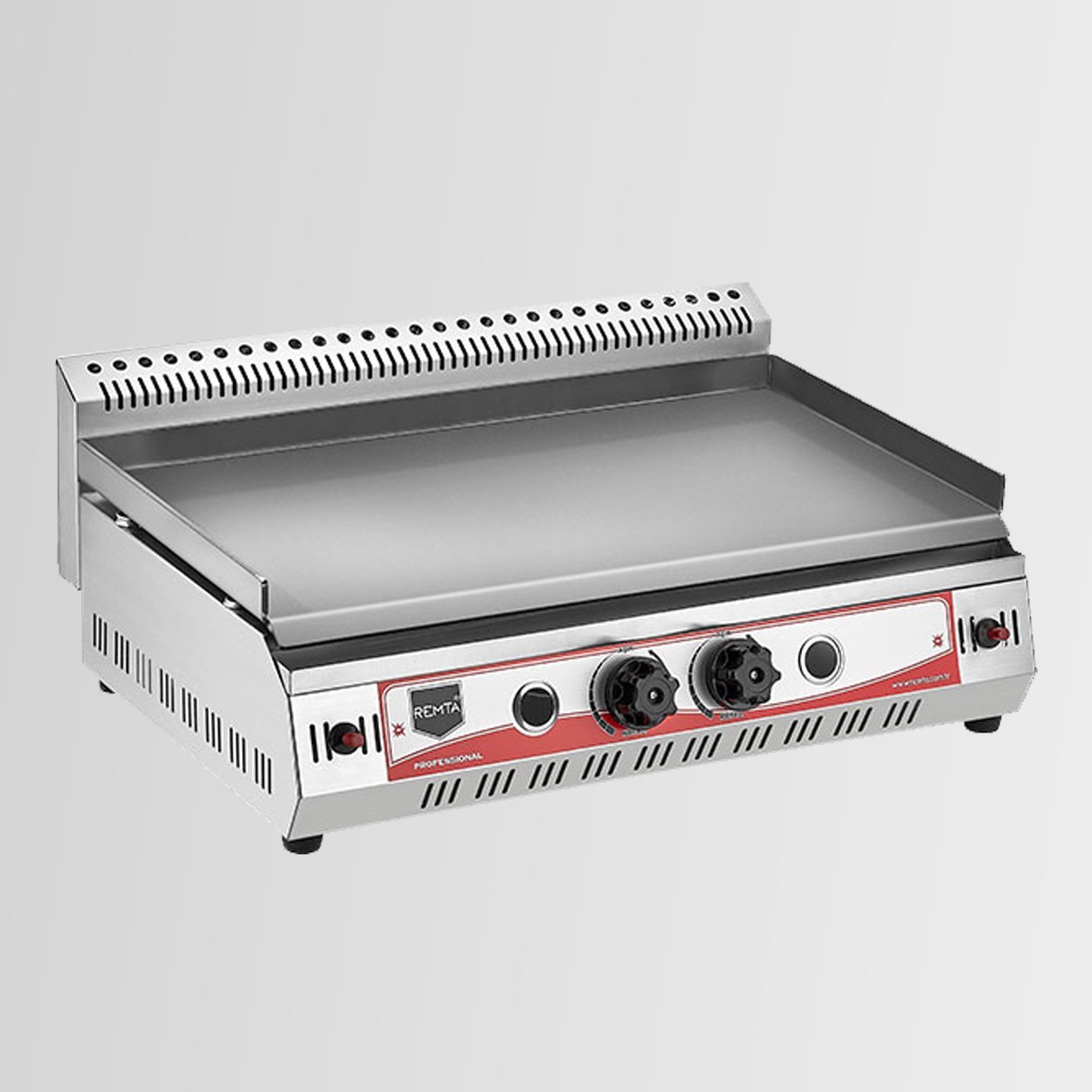 Remta Sönme Emniyetli REM.R70CE(P) 70 cm İkili Pleyt Izgara Gazlı (CE) DOĞALGAZLI