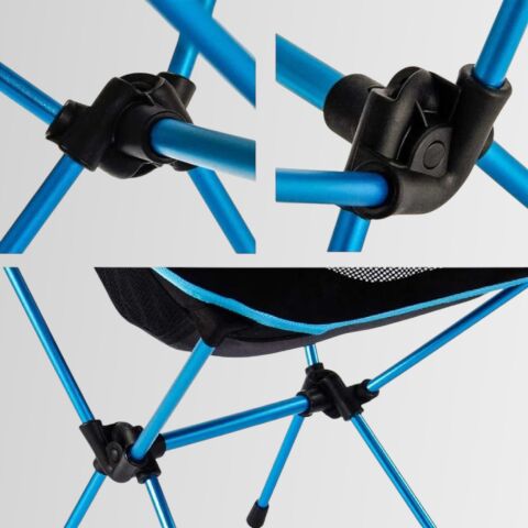 FUNKY CHAIRS Ultralight 900 gr Alüminyum Katlanır Kamp Sandalyesi - Mavi