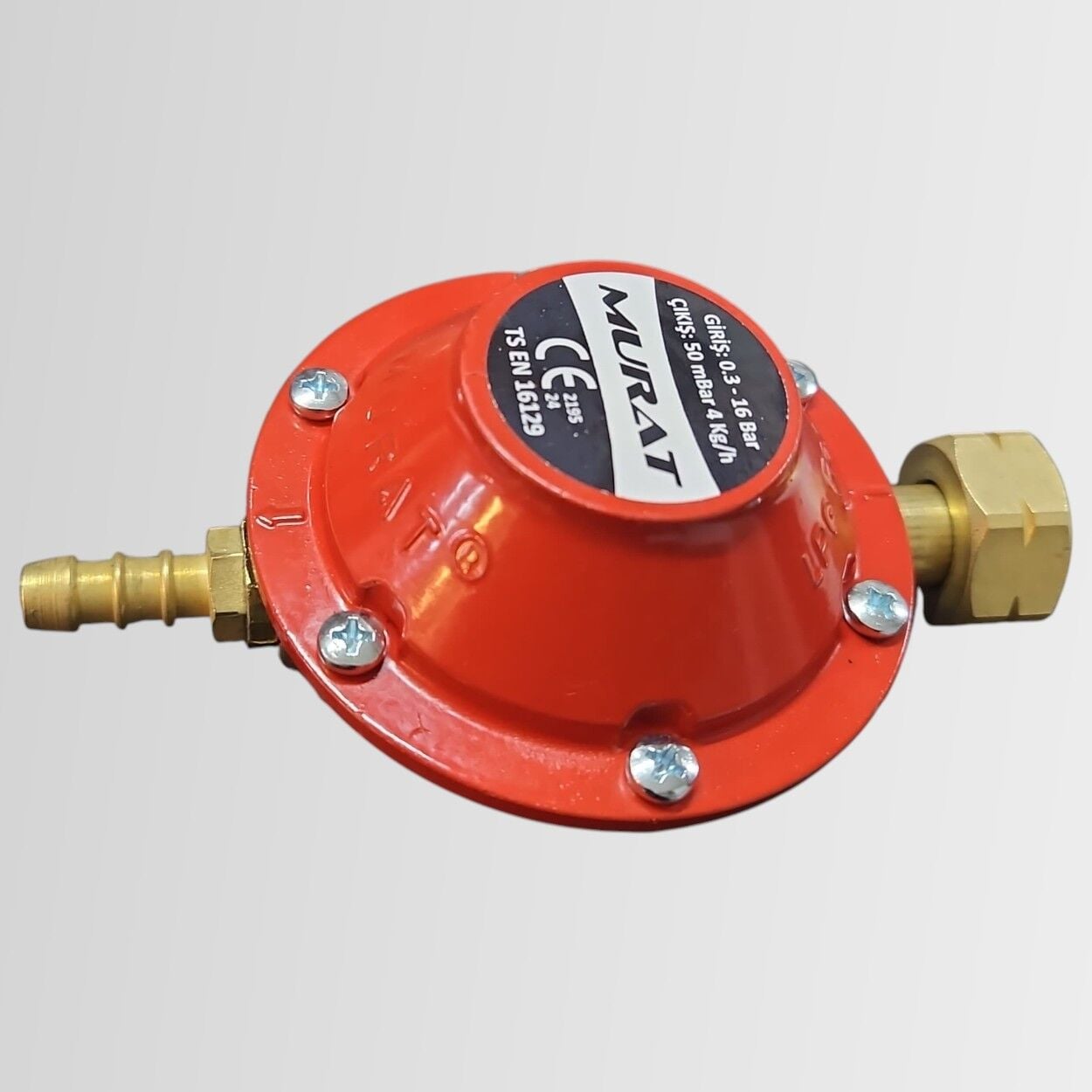 Murat MVK Metal Vanalı Yüksek Basınç Dedantörü 50 mbar - 8 mm